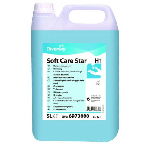 Soft Care Star friss illatú folyékony szappan 5 l