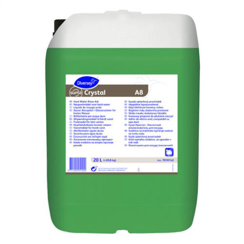 SUMA Crystal A8 folyékony gépi öblítőszer 20 l