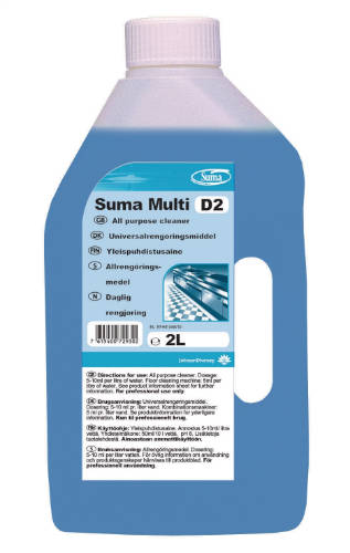 SUMA Multi D2 folyékony általános tisztítószer 2 kg
