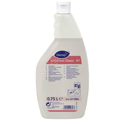 SUMA Inox Classic D7 rozsdamentes acélápoló 750 ml