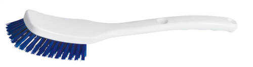 Súrolókefe, kemény, kék, 290x45x17 mm