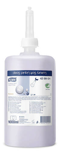 Tork Luxus Soft folyékony szappan S1 6x1 liter/karton
