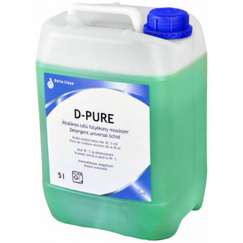 D-Pure szállodai ruhák folyékony mosószere 5 l