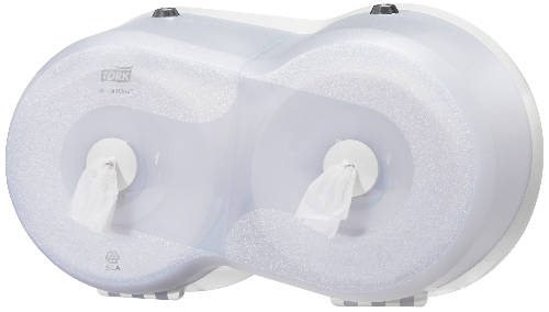 Tork SmartOne Mini duplatekercses toalettpapír adagoló fehér KIFUTÓ KÉSZLET!
