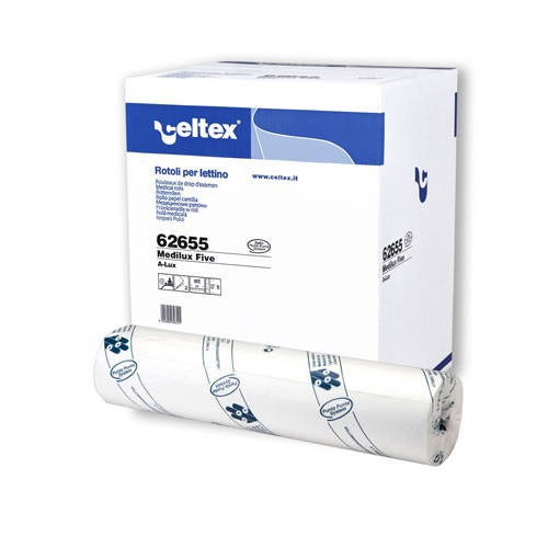 Celtex orvosi lepedő Medilux five 2 rétegű, 50 cm széles, 50 m/tekercs