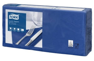 Tork kék Lunch szalvéta 200 db/csomag