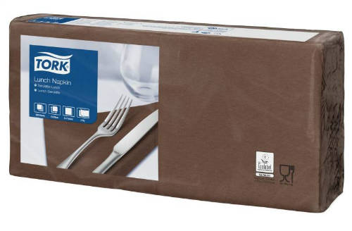 Tork barna Lunch szalvéta 200 db/csomag