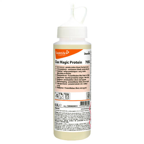 Clax Magic Protein 70B2 folteltávolító fehérje tartalmú foltokhoz: vér, étel, fű, 500 ml