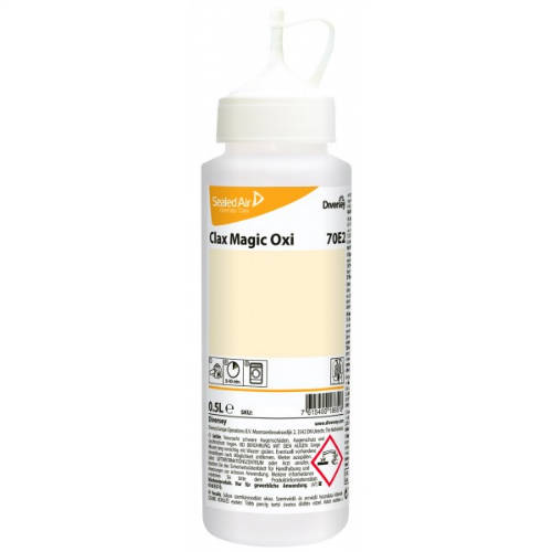 Clax Magic Oxi 70E2 folteltávolító fehéríthető foltokhoz: kávé, gyümölcs és vörösbor 500 ml
