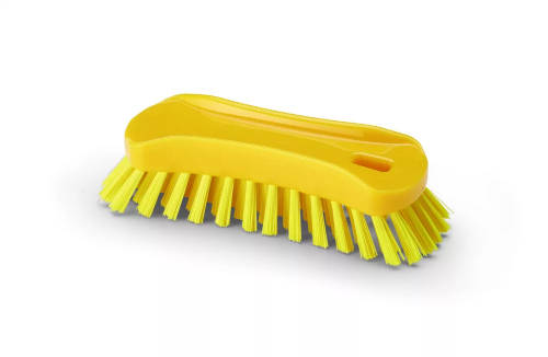 Igeax kézi ergonómikus súrolókefe közepes 180x65x55 mm sárga