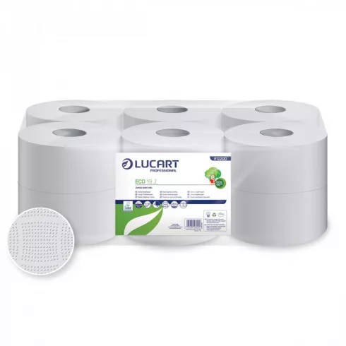 Lucart Eco 19 Mini toalettpapír 2 rétegű, recy 12x120 méter/karton