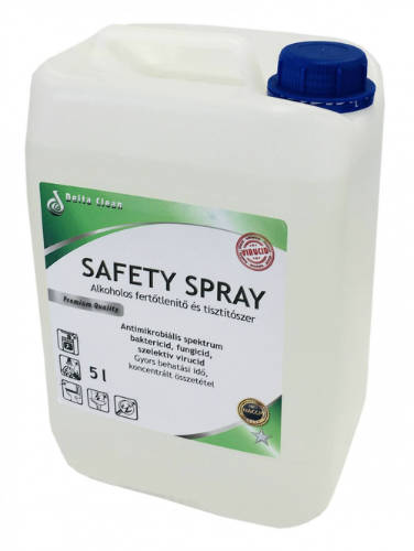 Safety spray alkoholos fertőtlenítőszer 5 l