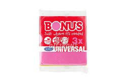 Bonus általános törlőkendő (Universal) 3 db/csomag