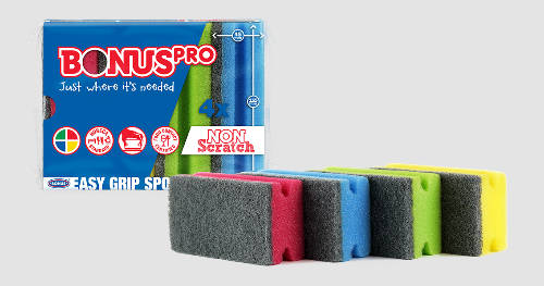 Bonus PRO Formázott mosogatószivacs 4 darab/ csomag