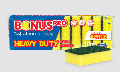 Bonus PRO mosogatószivacs 10 darab/csomag