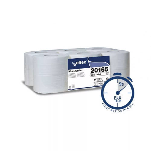 Celtex Mini toalettpapír 2 rétegű, cellulóz, 12x160 méter/karton