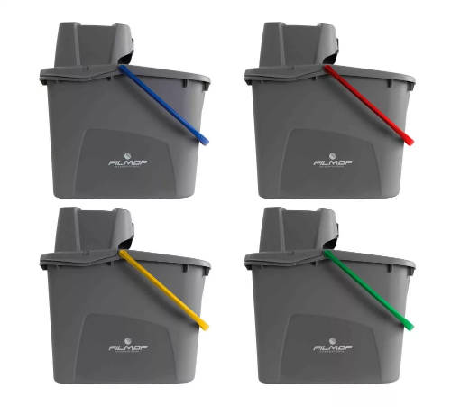 FILMOP Easy Wash vödör, préssel, nyéltartóval, nyél nélkül 15 L