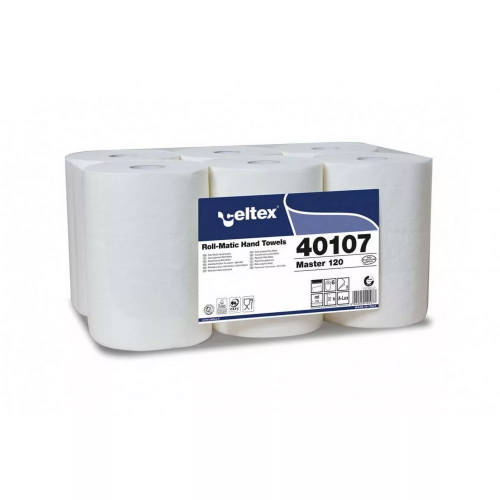 Celtex Master 120 tekercses kéztörlő cellulóz, 2 réteg, 6x120 méter/karton