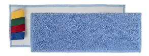 TTS Microblue Velcro mop 25x10 cm
