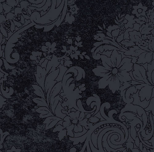 Dunilin textilhatású szalvéta 40x40 cm Royal Black 45 db/csomag