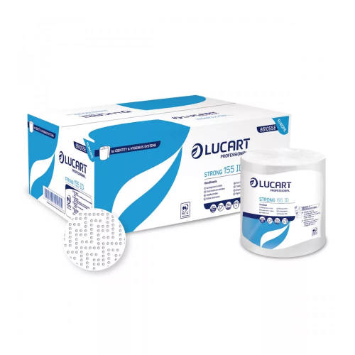 Lucart Hygenius kéztörlő 2 rétegű, cellulóz, 6x155 méter/karton