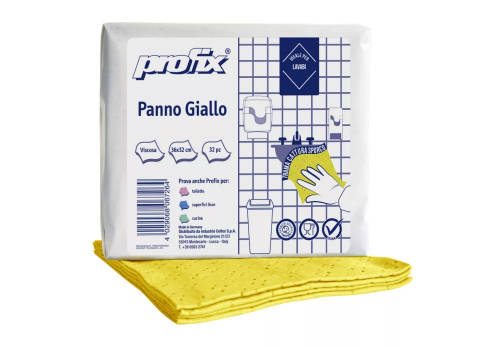 Profix 4C univerzális viszkóz kendő, sárga, 32x36 cm 32/db