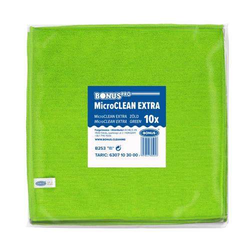 Bonus Pro MicroClean kendő zöld (40x40 cm) 1 db