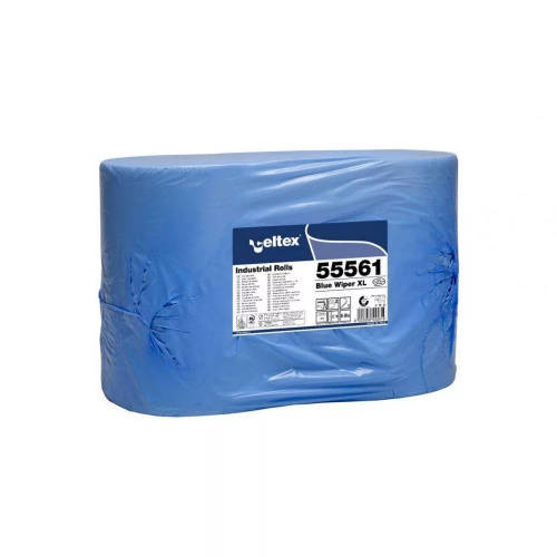 Celtex Blue Wiper XL ipari törlő 2 rétegű cellulóz kék 1000 lap/tek, 360 m/tek, 2 tek/karton