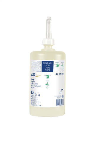 Tork kézkímélő folyékony szappan érzékeny bőrre S1 6x1 liter/karton